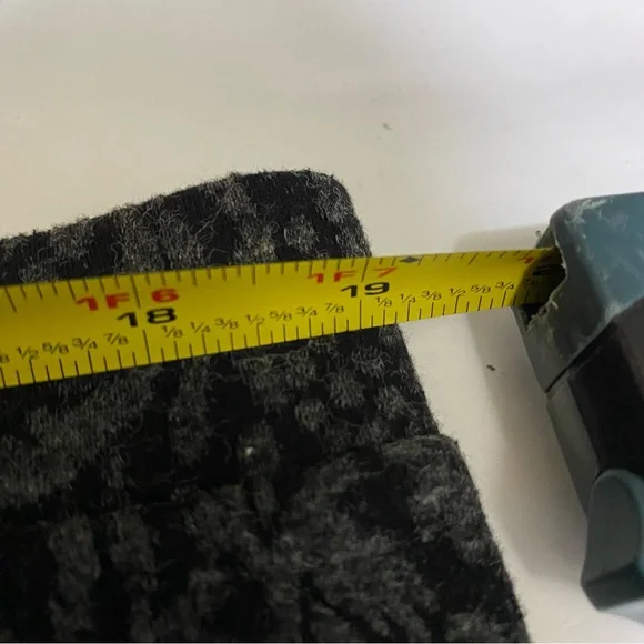 Ann Taylor LOFT Pencil Skirt Womens XL Gray Black Pattern Stretch Career - Picture 6 of 7